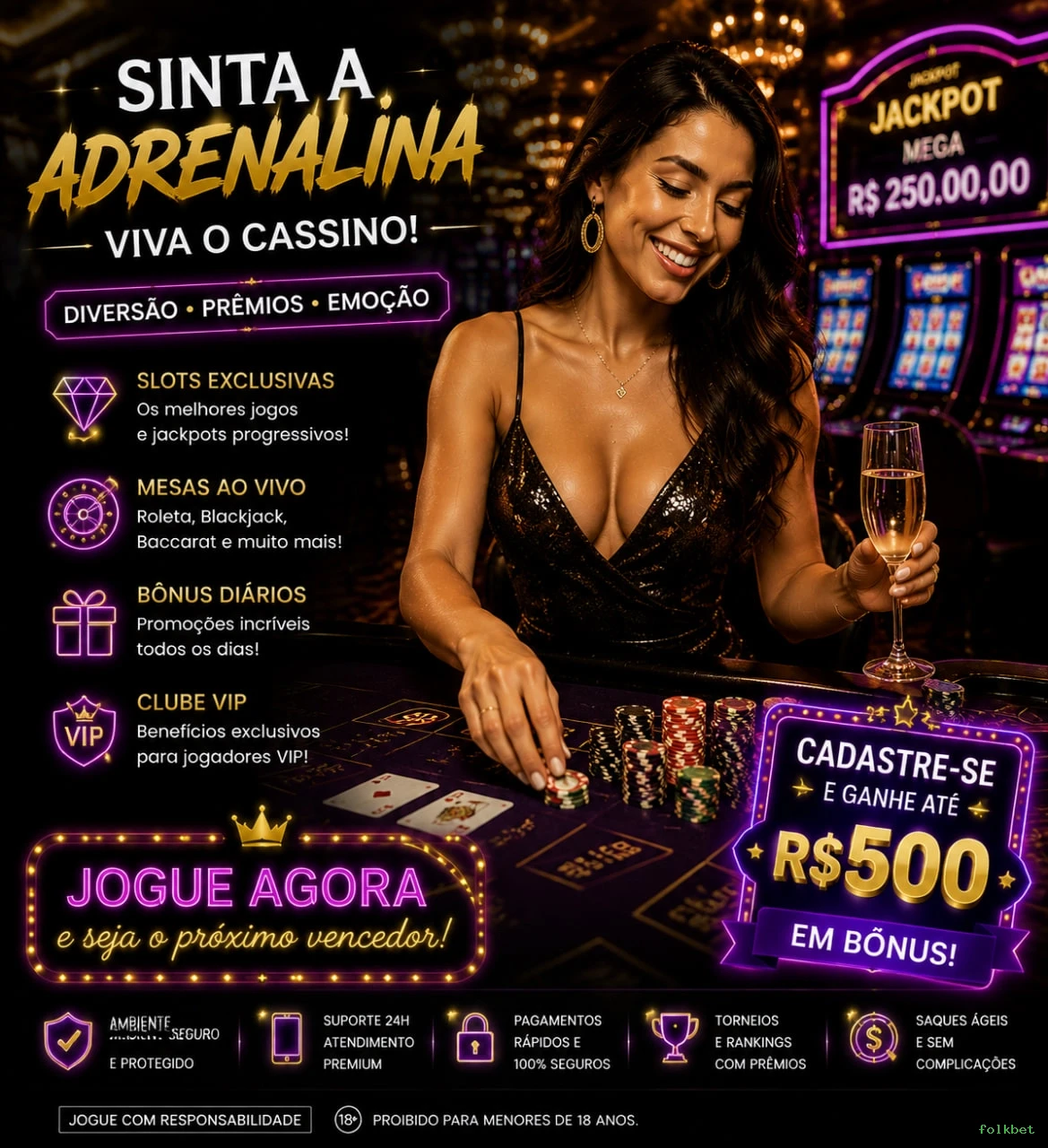 Segurança folkbet SSL